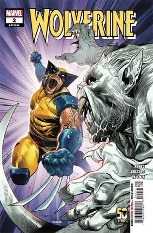 Wolverine Issue #2 LGY#394 October 2024 Cover A Comic Book