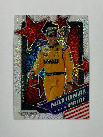 Matt Kenseth 2021 Panini Prizm No.NP14 White Sparkle Single Card