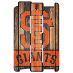 Giants Wood Sign 11x17 Fence MLB