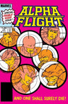 Alpha Flight Issue #12 July 1984 Comic Book