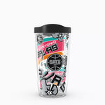 Spurs 16oz All Over Tervis w/ Lid