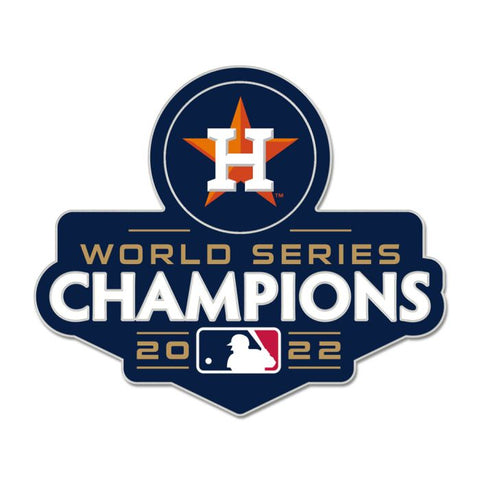 Astros 2022 World Series Champs Collector Pin Logo