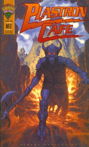 Plastron Cafe Issue #2 February 1993 Comic Book