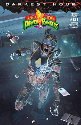 Mighty Morphin Power Rangers Issue #121 June Dark Grid Variant Comic Book