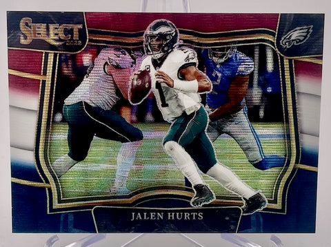 Eagles Jalen Hurts 2022 Panini Select No.429 #35/75 Field Level Single Card
