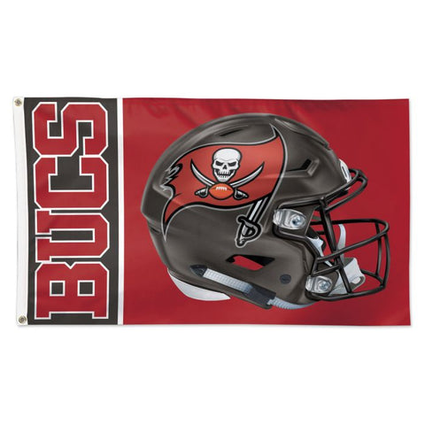 Buccaneers 3x5 House Flag Deluxe Helmet