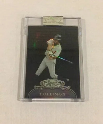 Tigers Michael Hollimon 2006 Bowman Sterling Refractor #12/25 Single Card