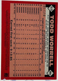 Cardinals Todd Worrell 2020 Topps Fan Favorites Archives No.FFA-TW 101/150 Autographed Single Card