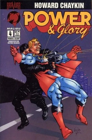 Power and Glory Issue #4 May 1994 Comic Book