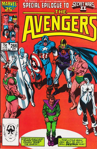 Avengers Issue #266 April 1986 Comic Book