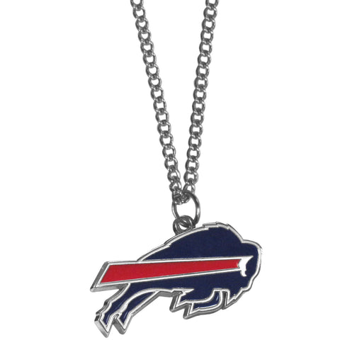 Bills Chain Necklace w/ Small Charm Logo