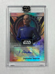 Star Wars Chancellor Valorum 2022 Topps Star Wars Signature Series No.A-IR Autographed Single Card