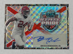 Alabama Brian Robinson Jr 2022 Leaf Metal Draft No.SP-BRJ 3/5 Autographed Rookie Single Card