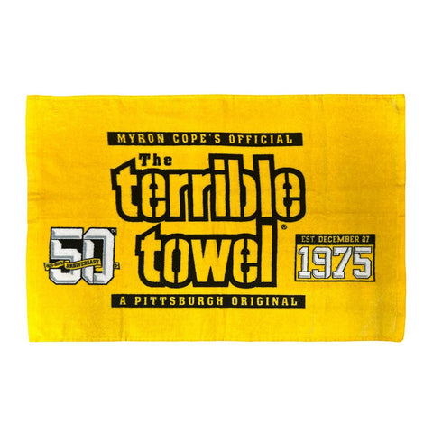 Steelers Terrible Towel 50th Anniversary