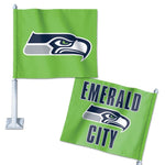 Seahawks Car Flag Slogan