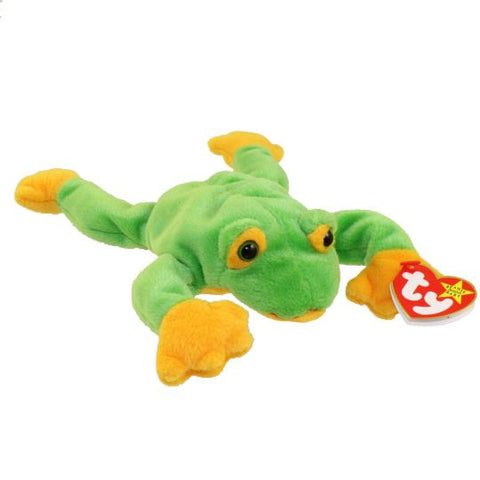 TY Beanie Baby 8" - Smoochy the Frog 1997