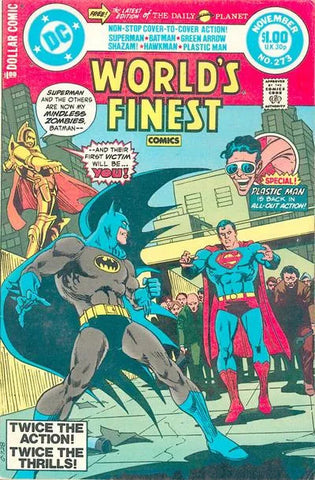 World's Finest Comics Issue #273 November 1981 Comic Book