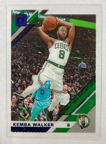 Celtics Kemba Walker 2019-20 Clearly Donruss No.3 #54/99 Single Card