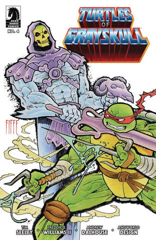 Masters of the Universe: TMNT Turtles of Grayskull Issue #4 April 2025 Variant Cover B Comic Book