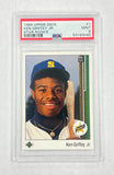 Mariners Ken Griffey Jr 1989 Upper Deck No.1 PSA Graded 9 Rookie Single Card