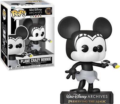 Funko Pop Vinyl - Walt Disney Archives - Plane Crazy Minnie 1108