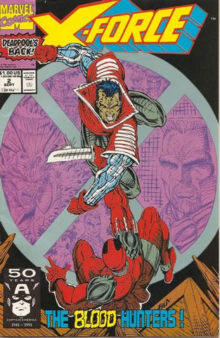 X-Force Issue #2 September 1991 Comic Book