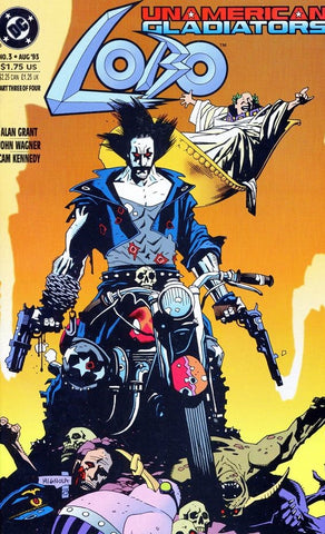 Lobo: Unamerican Gladiators Issue #3 August 1993 Comic Book