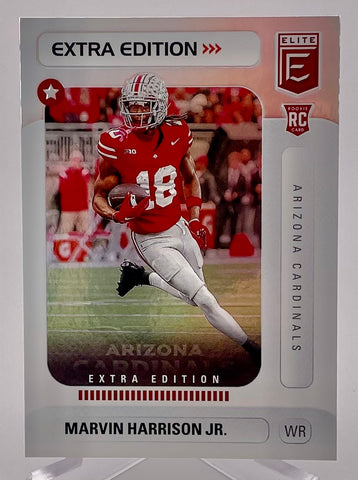 Cardinals/Ohio St Marvin Harrison Jr 2024 Donruss Elite No.7 Rookie Single Card