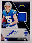 Chargers Ladd McConkey 2024 Panini Phoenix No.RRAJ-LMY #22/99 Autographed Rookie Single Card