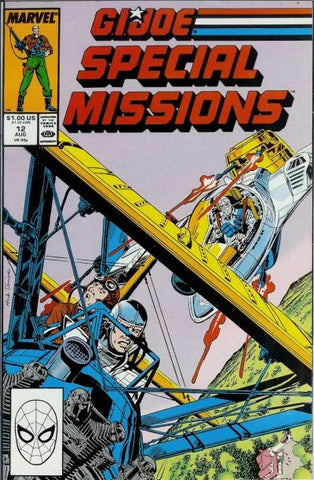 G.I. Joe: Special Missions Issue #12 August 1988 Comic Book