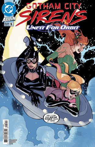 Gotham City Sirens: Unfit for Orbit Issue #5 July 2025 Cover A Comic Book