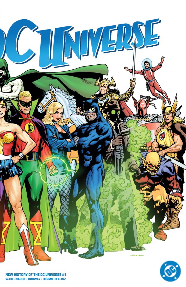 New History Of The Dc Universe Issue 1 June 2025 Cover E Foil Comic B