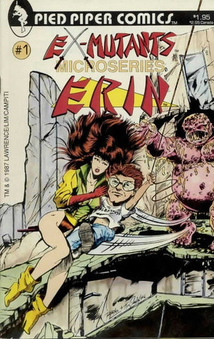 Ex-Mutants: Microseries Erin Issue #1 1987 Comic Book