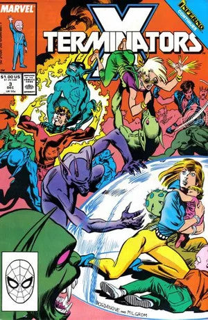 X-Terminators Issue #3 December 1988 Comic Book