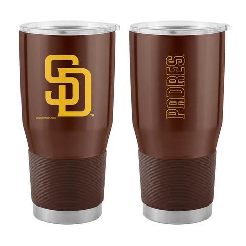 Padres 30oz Ultra Tumbler Polished Gameday Brown