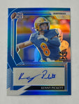 Pitt Kenny Pickett 2022 Leaf Pro Set Metal No.PA-KP2 19/35 Autographed Rookie Single Card