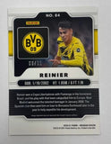 Borussia Dortmund Reinier 2020-21 Obsidian No.84 White Pulsar #06/11 Rookie Single Card