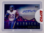 Rams Blake Corum 2024 Topps Midnight No.RHS-BC Autographed Rookie Single Card