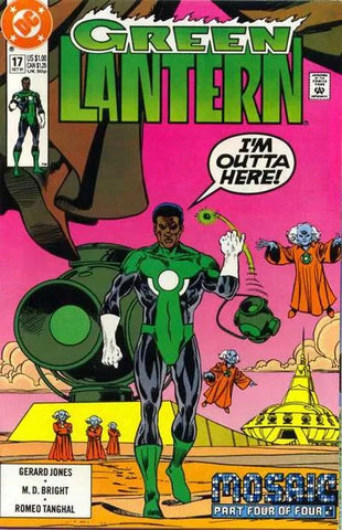 Green Lantern Issue #17 Volume 3 October 1991 Comic Book