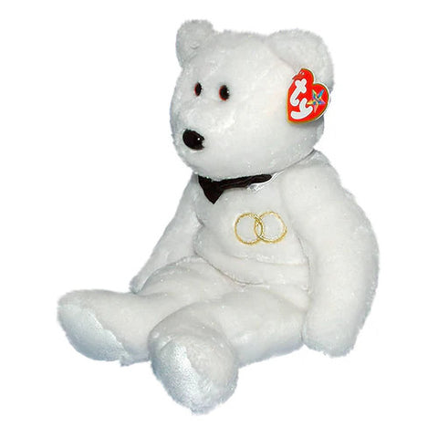 TY Beanie Baby 8.5" - Mr.  2001 White Bear