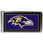 Ravens Money Clip Steel SS Logo MVP