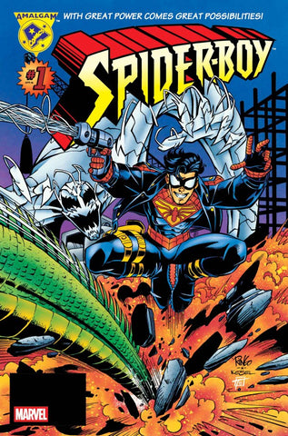 Marvel/DC: Spider-Boy Issue #1 October 2025 Cover A Facsimile Comic Book
