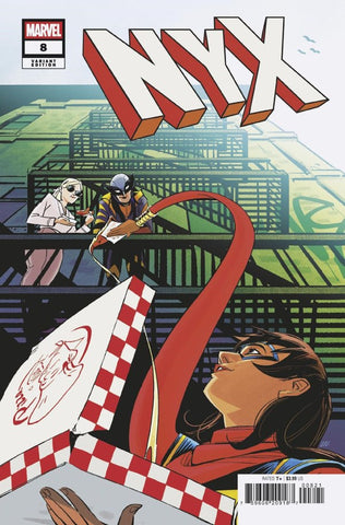 NYX Issue #8 February 2025 Variant Cover Wu Comic Book