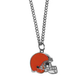 Browns Chain Necklace w/ Small Charm Logo