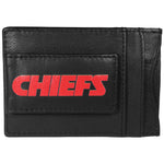 Chiefs Leather Cash & Cardholder Magnetic Name