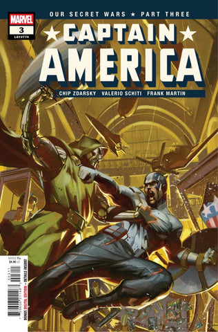 Captain America Issue #3 September 2025 Cover A Comic Book