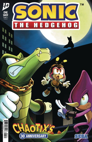 Sonic the Hedgehog: Chaotix's 30th Anniversary Special Issue #1 October 2025 Cover B Comic Book