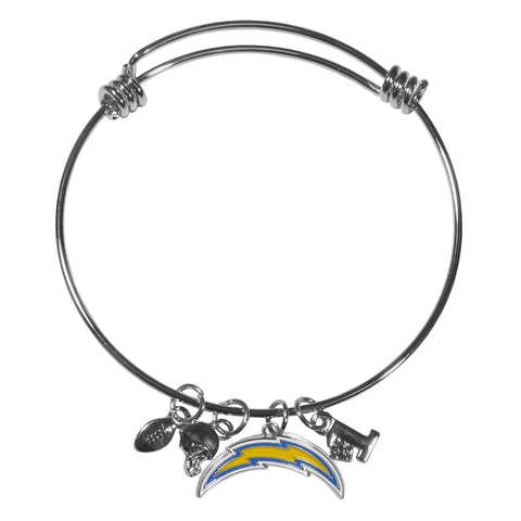 Chargers Bangle Bracelet Charm