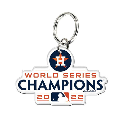 Astros 2022 World Series Champs Keychain Premium Acrylic Logo