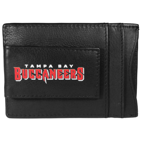 Buccaneers Leather Cash & Cardholder Magnetic Name